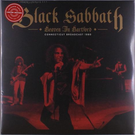 Black Sabbath: Heaven In Hartford - Connecticut Broadcast 1980 (Limited Edition) (Colored Vinyl), 2 LPs