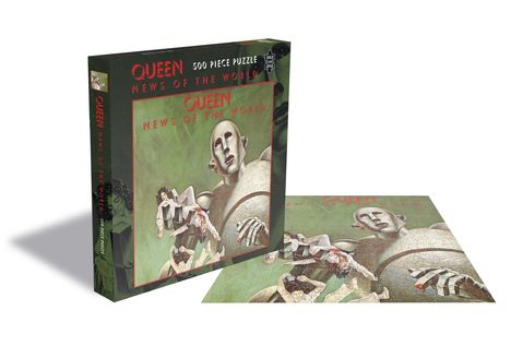 Queen: News Of The World (500 Piece Puzzle), Merchandise
