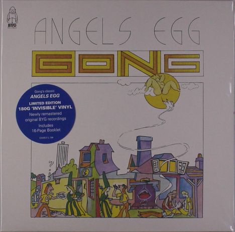 Gong: Angels Egg (remastered) (180g) (Crystal Vinyl), LP