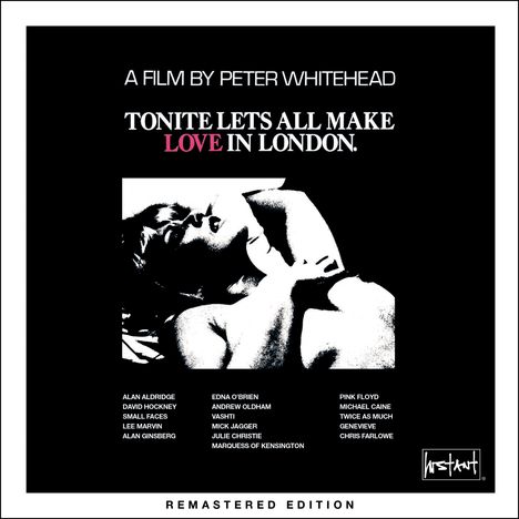 Filmmusik: Tonite Lets All Make Love In London, CD