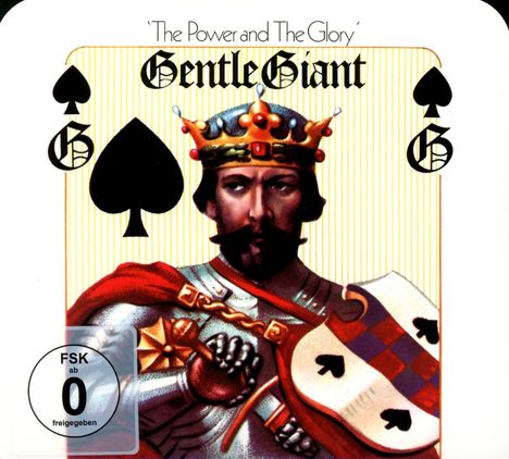 Gentle Giant: The Power And The Glory (5.1 &amp; 2.0 Steven Wilson Mix), 1 CD und 1 DVD