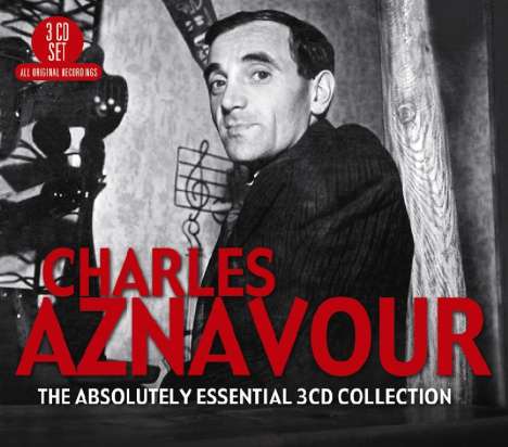 Charles Aznavour (1924-2018): Absolutely Essential, 3 CDs