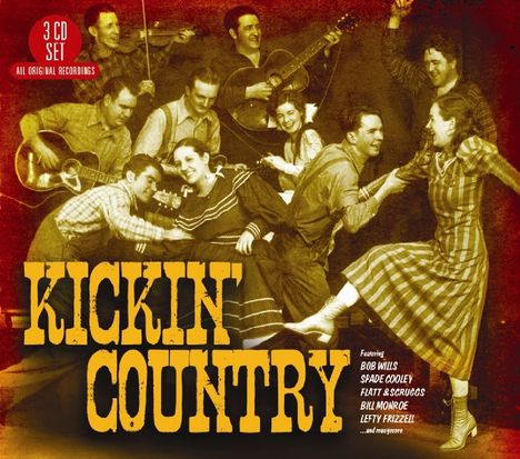 Kickin' Country, 3 CDs