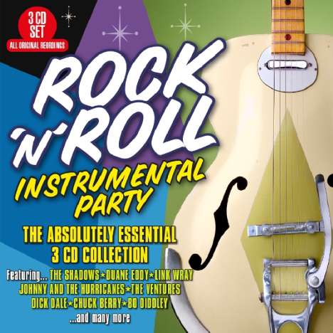 Rock'n'Roll Instrumental Party, 3 CDs