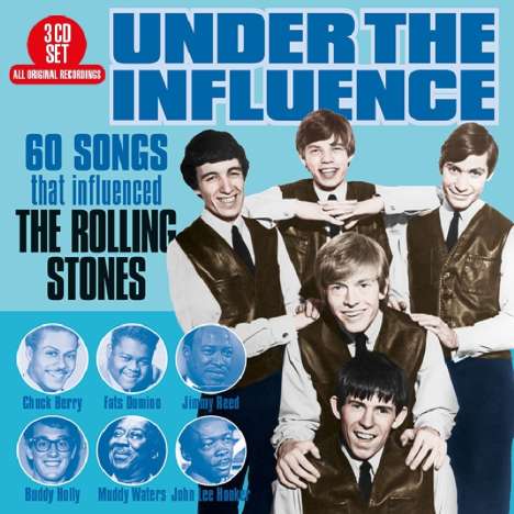 Under The Influence: The Songs That Influenced The Rolling Stones, 3 CDs