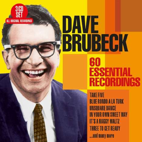 Dave Brubeck (1920-2012): 60 Essential Recordings, 3 CDs