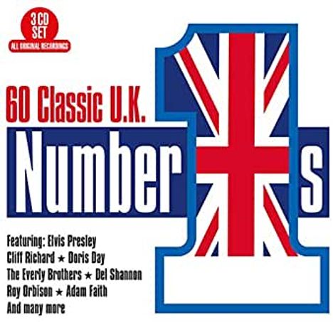 60 Classic UK Number 1's, 3 CDs