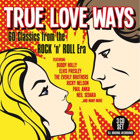True Love Ways, 3 CDs