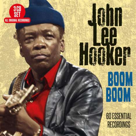 John Lee Hooker: Boom Boom (60 Essential Recordings), 3 CDs
