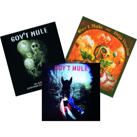 Gov't Mule: Best Of Capricorn Years/Deja Voodoo/Gov't Mule Set, 5 CDs