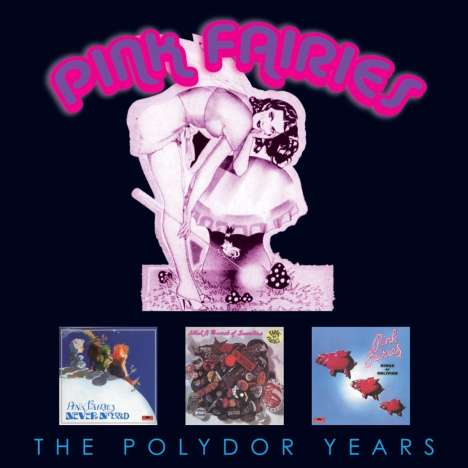 Pink Fairies: The Polydor Years, 3 CDs