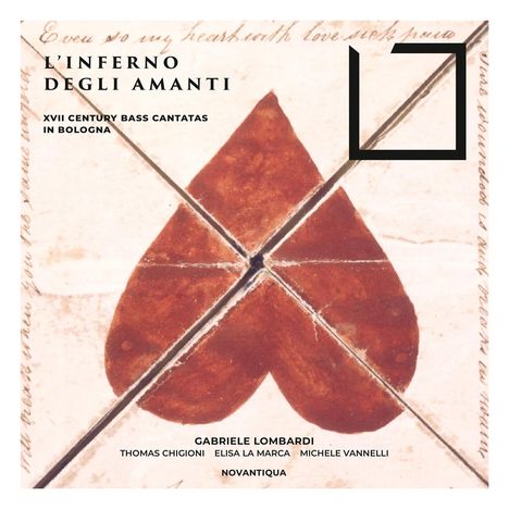 L'Inferno Degli Amanti - Bass-Kantaten aus Bologna (17. Jahrhundert), CD