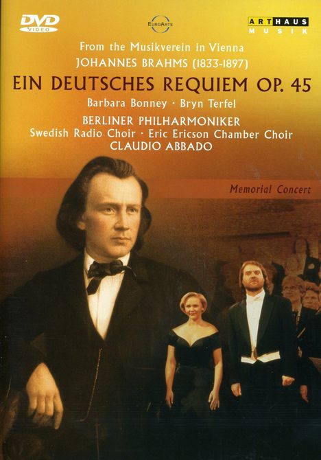 Johannes Brahms (1833-1897): Ein Deutsches Requiem op.45, DVD