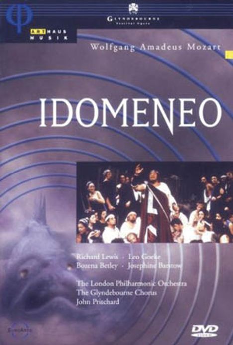 Wolfgang Amadeus Mozart (1756-1791): Idomeneo, DVD