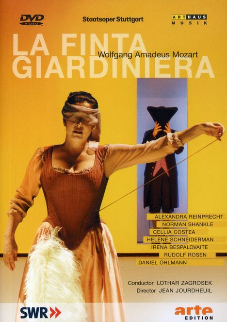 Wolfgang Amadeus Mozart (1756-1791): La Finta Giardiniera KV 196, DVD