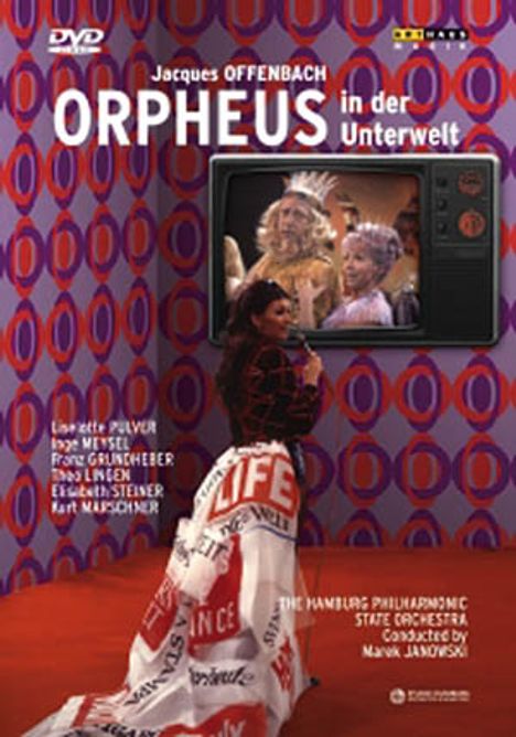 Jacques Offenbach (1819-1880): Orpheus in der Unterwelt (in dt.Spr.), DVD