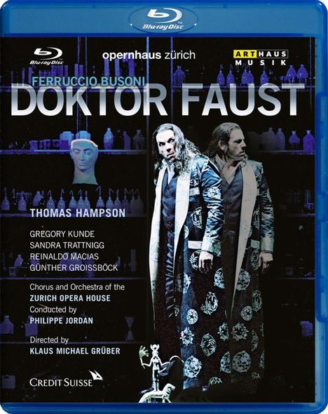 Ferruccio Busoni (1866-1924): Doktor Faust, Blu-ray Disc