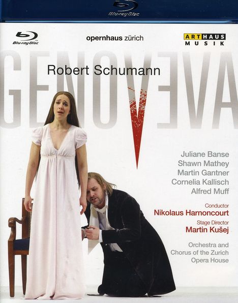 Robert Schumann (1810-1856): Genoveva op.81, Blu-ray Disc