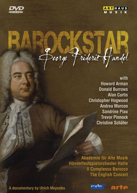 Georg Friedrich Händel (1685-1759): Barockstar George Friedrich Händel (Dokumentation), DVD