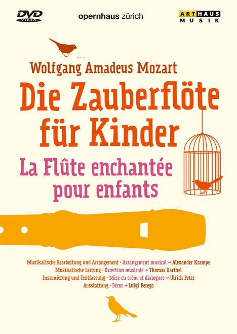 Mozart - Die Zauberflöte für Kinder, DVD