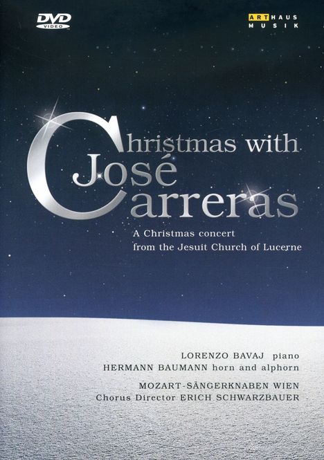 Christmas with Jose Carreras, DVD