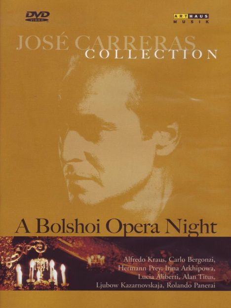 Jose Carreras Collection "A Bolshoi Opera Night", DVD