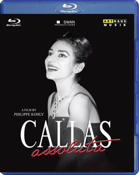Callas assoluta (Dokumentation), Blu-ray Disc