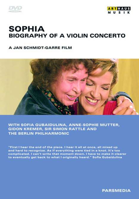 Sofia Gubaidulina (geb. 1931): Sophia - Biography of a Violin Concerto, DVD