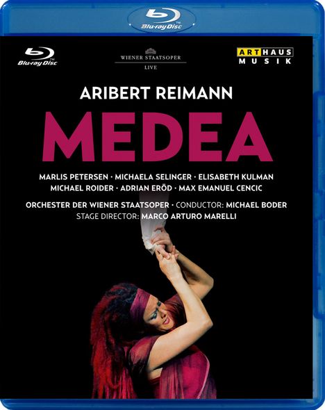 Aribert Reimann (1936-2024): Medea, Blu-ray Disc
