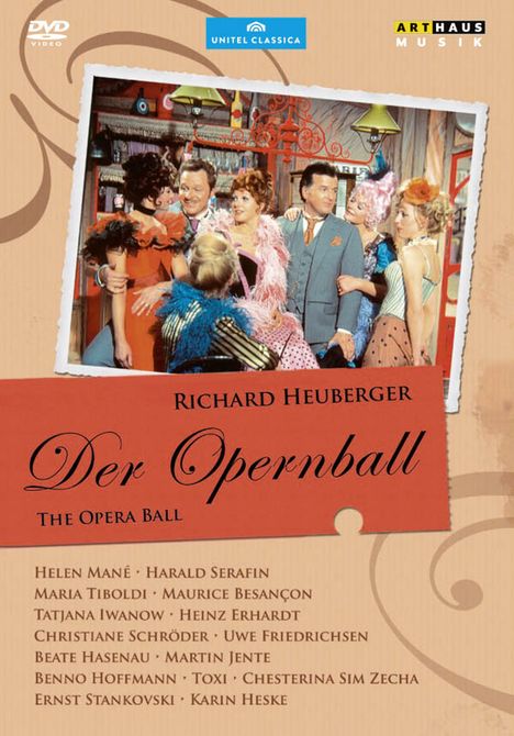 Richard Heuberger (1850-1914): Der Opernball (Operettenfilm), DVD
