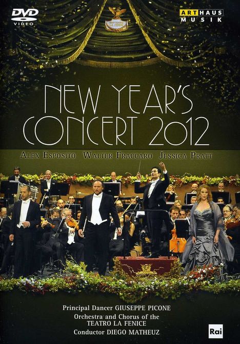 Neujahrskonzert 2012 (Teatro la Fenice) mit Diego Matheuz, DVD