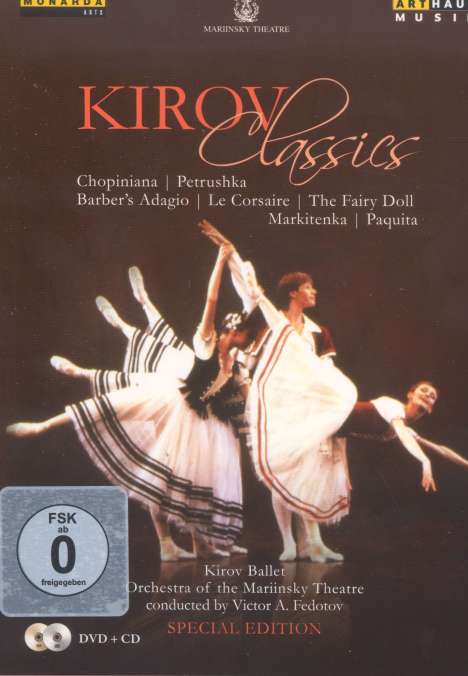 Kirov Classics, 1 DVD und 1 CD