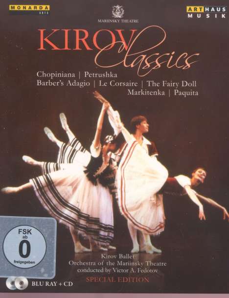 Kirov Classics, 1 Blu-ray Disc und 1 CD