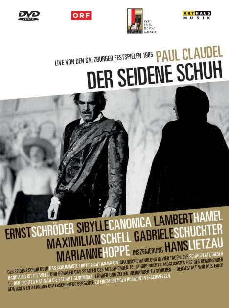 Der seidene Schuh (Salzburger Festspiele 1985), 2 DVDs