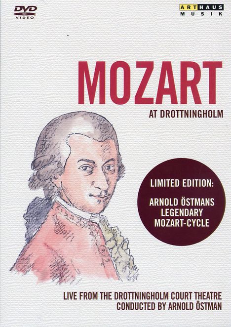 Wolfgang Amadeus Mozart (1756-1791): Mozart At Drottningholm (Opern-Gesamtaufnahmen), 6 DVDs