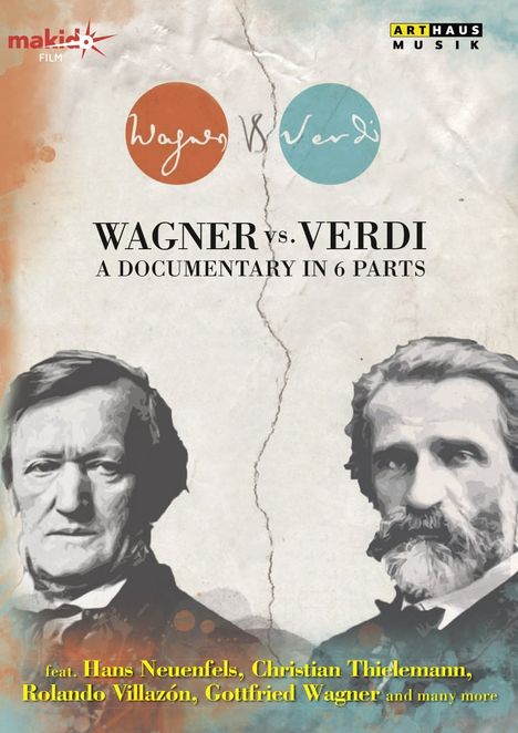 Wagner vs. Verdi - Eine Dokumentation in 6 Teilen, DVD