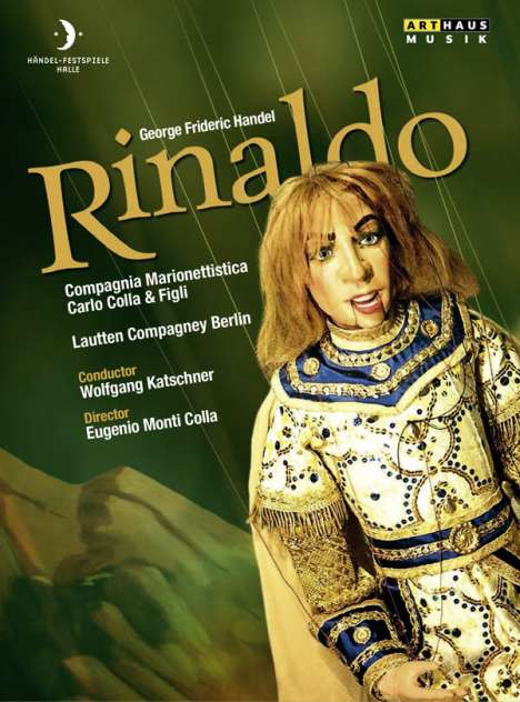 Georg Friedrich Händel (1685-1759): Rinaldo (Marionettentheater), 1 DVD und 2 CDs