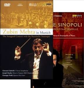 Zubin Mehta in München, 2 DVDs