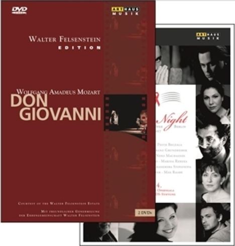 Wolfgang Amadeus Mozart (1756-1791): Don Giovanni (Walter Felsenstein-Edition), 3 DVDs