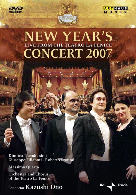 Neujahrskonzert 2007 (Teatro la Fenice) mit Kazushi Ono, DVD