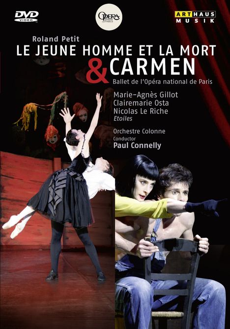 Roland Petit:Le Jeune Homme et la Mort &amp; Carmen, DVD