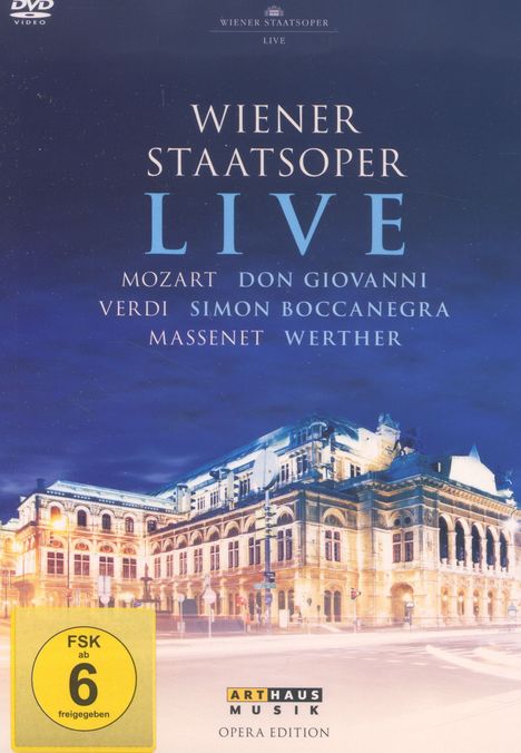 Wiener Staatsoper Live, 3 DVDs