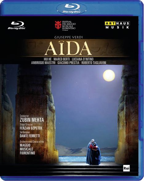 Giuseppe Verdi (1813-1901): Aida, Blu-ray Disc