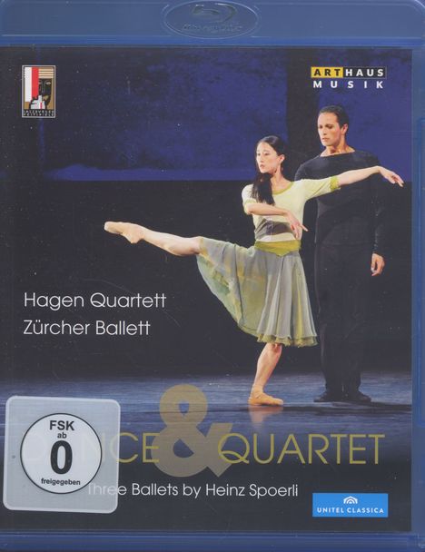 Zürcher Ballett - Dance &amp; Quartet, Blu-ray Disc