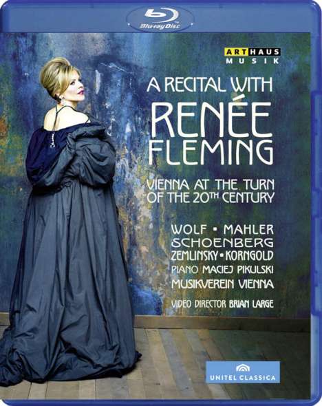 A Recital with Renee Fleming - Vienna at the Turn of the 20th Century, Blu-ray Disc