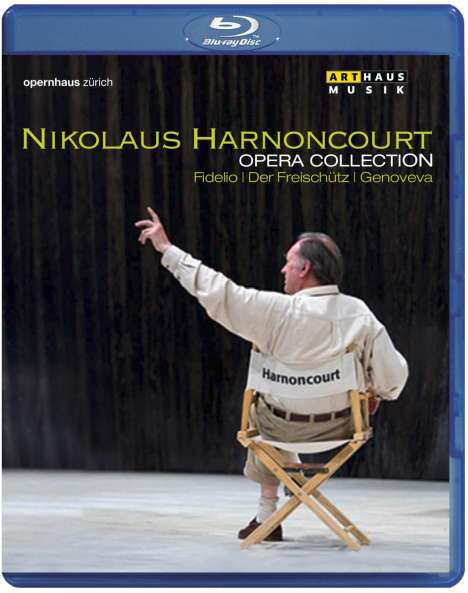 Nikolaus Harnoncourt - Opera Collection Zürich, Blu-ray Disc