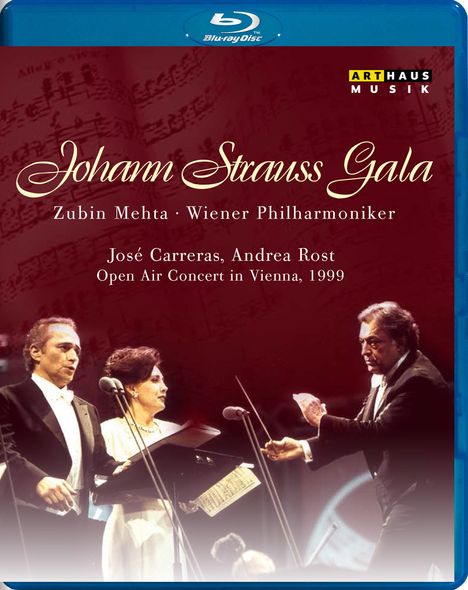 Wiener Philharmoniker - Johann Strauss Gala, Blu-ray Disc