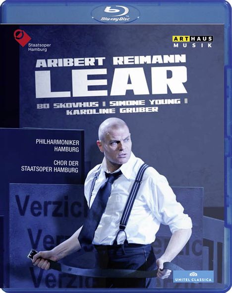 Aribert Reimann (1936-2024): Lear, Blu-ray Disc