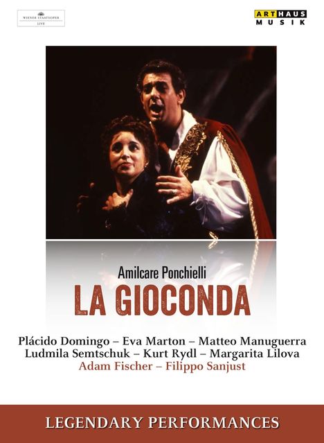 Amilcare Ponchielli (1834-1886): La Gioconda, DVD