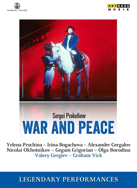 Serge Prokofieff (1891-1953): Krieg und Frieden op.91, 2 DVDs